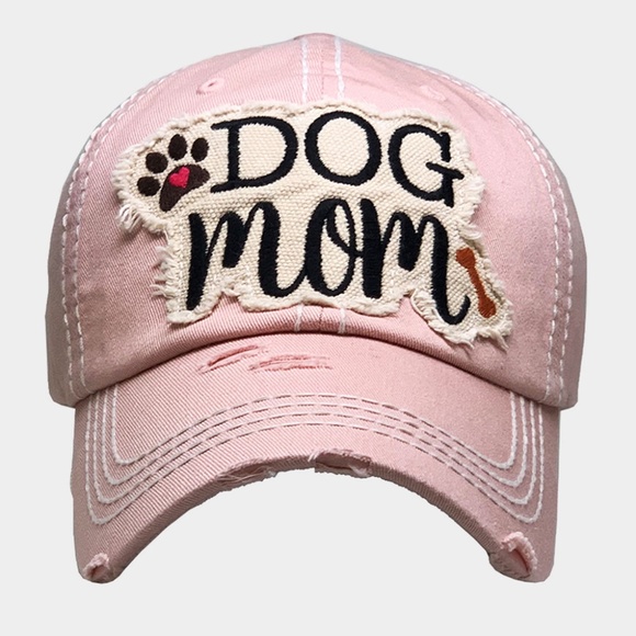 Dog Mom Cap Sun Hat ~ 2 colors - Picture 2 of 2